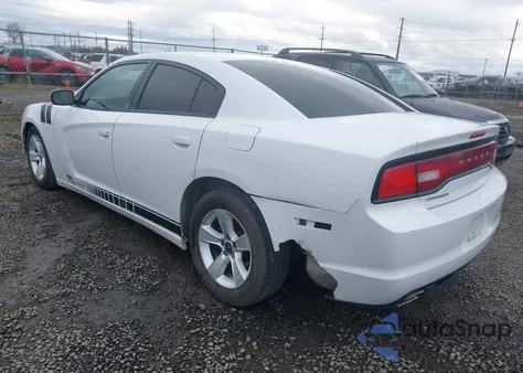 2013 Dodge Charger Se from USA, damaged, VIN 2C3CDXBGXDH668639
